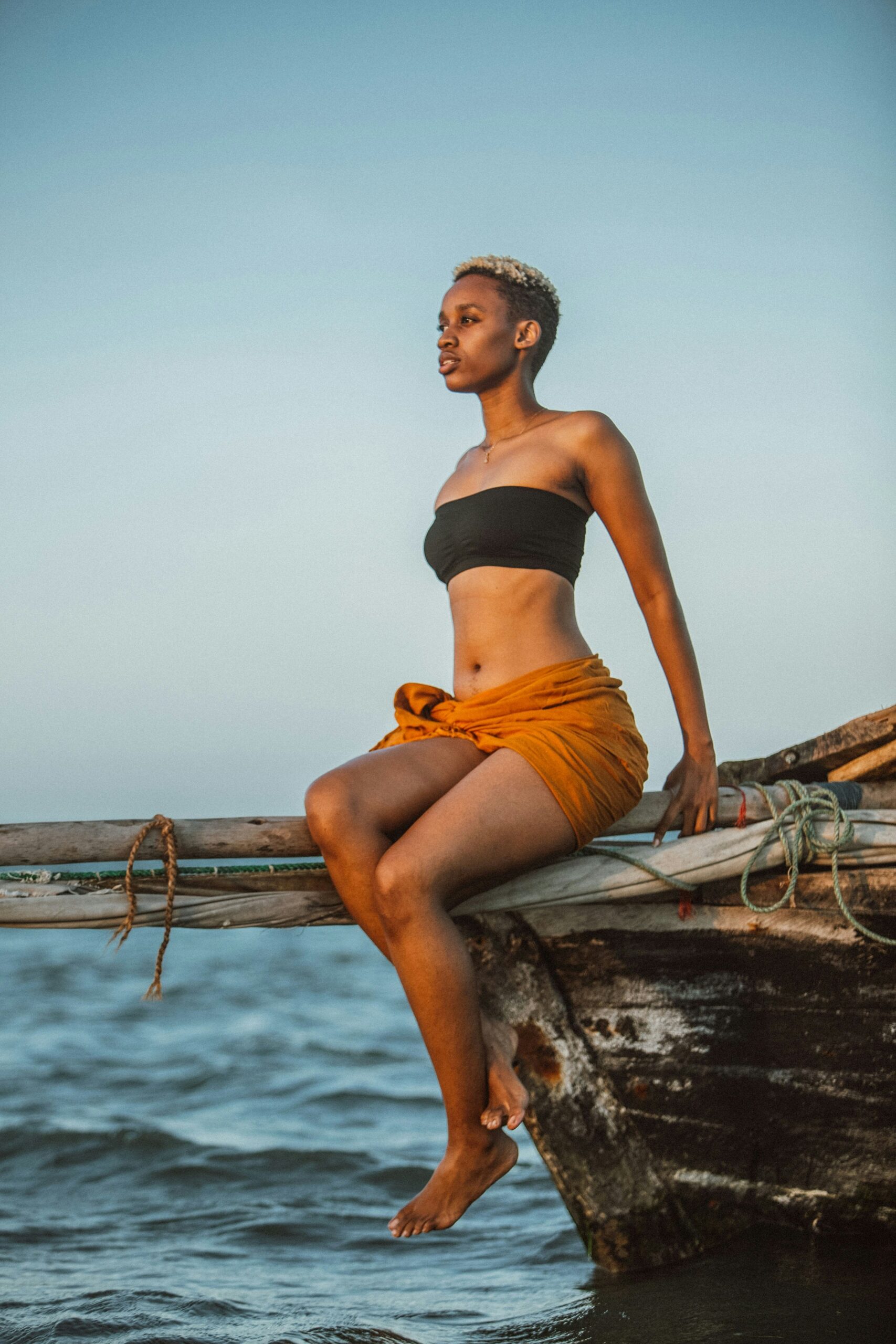 Luxury sunset travel experience overlooking the water